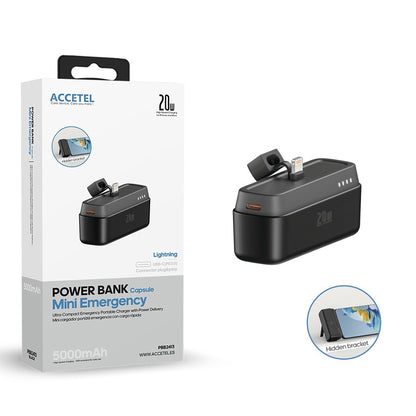 Power Bank 5000mAh 20W Lightning