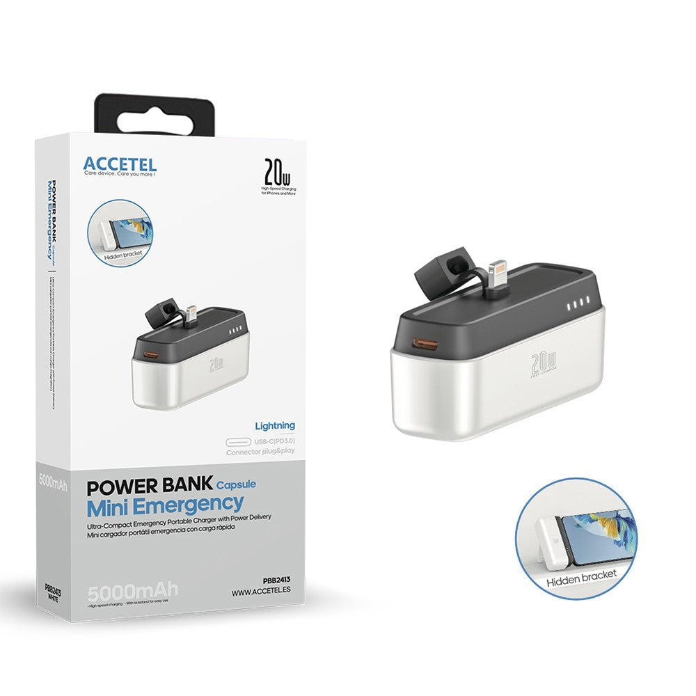 Power Bank 5000mAh 20W Lightning