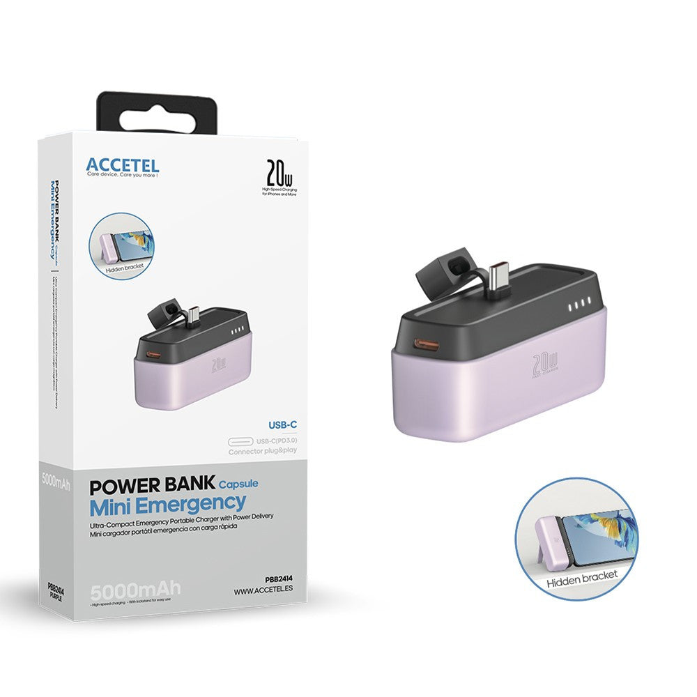 Power Bank 5000mAh 20W USB-C